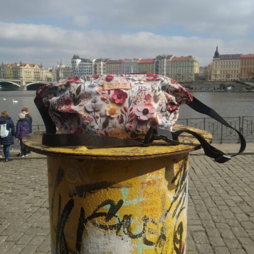 Kvetovaný Hamok Bag Klasik